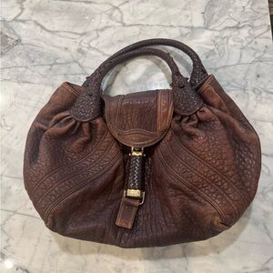 Fendi Brown spy Hobo Bag